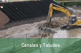 canales y taludes