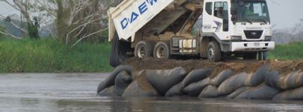 Roto La Victoria, Río Magdalena
