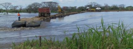 Roto La Victoria, Río Magdalena